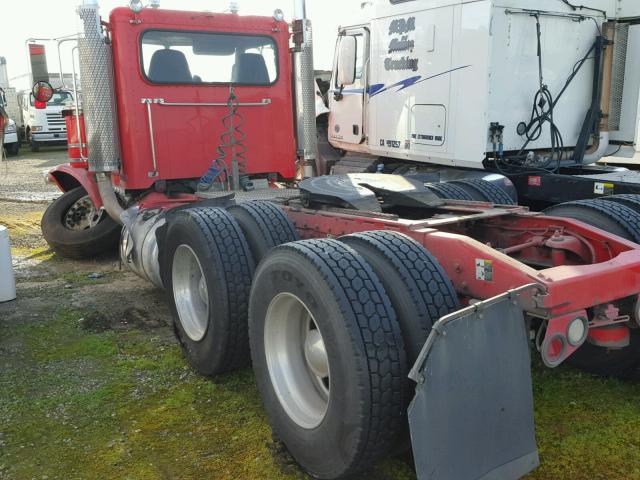 1XPWD49X38D768807 - 2008 PETERBILT 388 RED photo 3