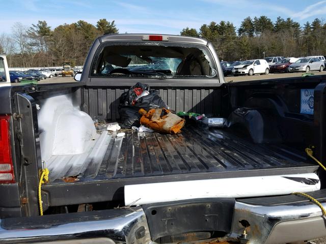 1D7HG42N84S719222 - 2004 DODGE DAKOTA SLT GRAY photo 6