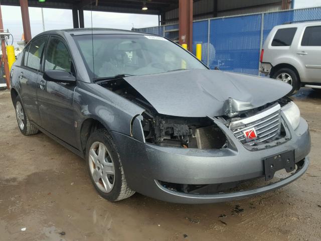 1G8AJ55F37Z198763 - 2007 SATURN ION LEVEL GRAY photo 1