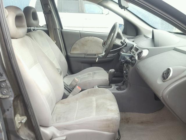 1G8AJ55F37Z198763 - 2007 SATURN ION LEVEL GRAY photo 5