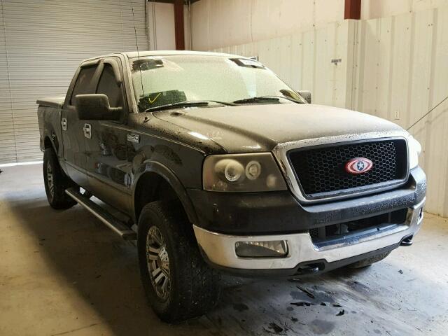 1FTPW14574KC20934 - 2004 FORD F150 SUPER BLACK photo 1