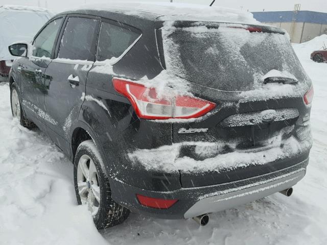 1FMCU0GXXDUC48819 - 2013 FORD ESCAPE SE BLACK photo 3