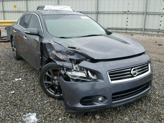 1N4AA5AP3CC832256 - 2012 NISSAN MAXIMA S CHARCOAL photo 1