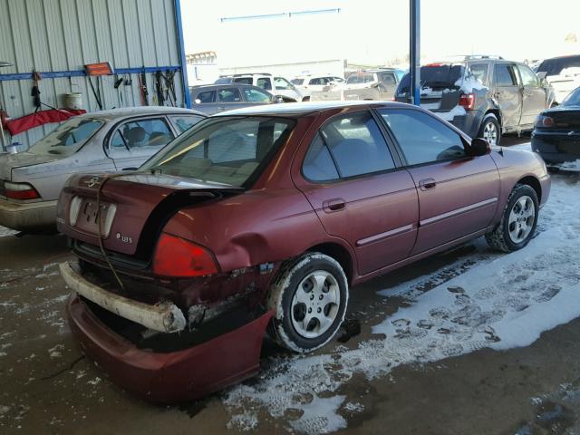 3N1CB51D25L505542 - 2005 NISSAN SENTRA 1.8 RED photo 4