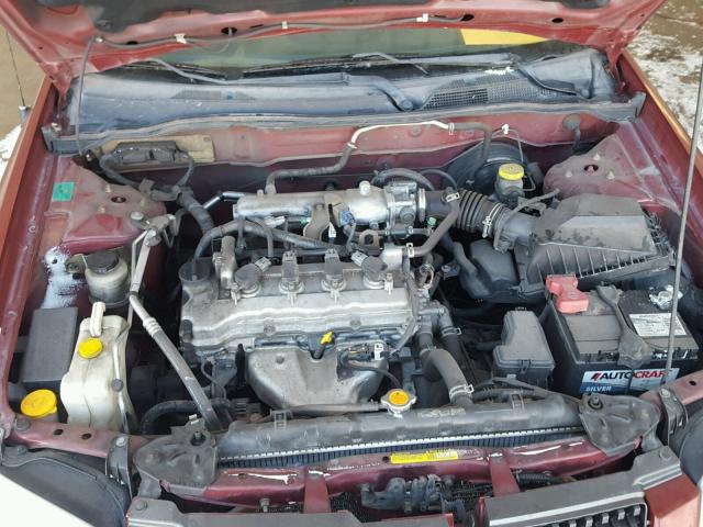 3N1CB51D25L505542 - 2005 NISSAN SENTRA 1.8 RED photo 7