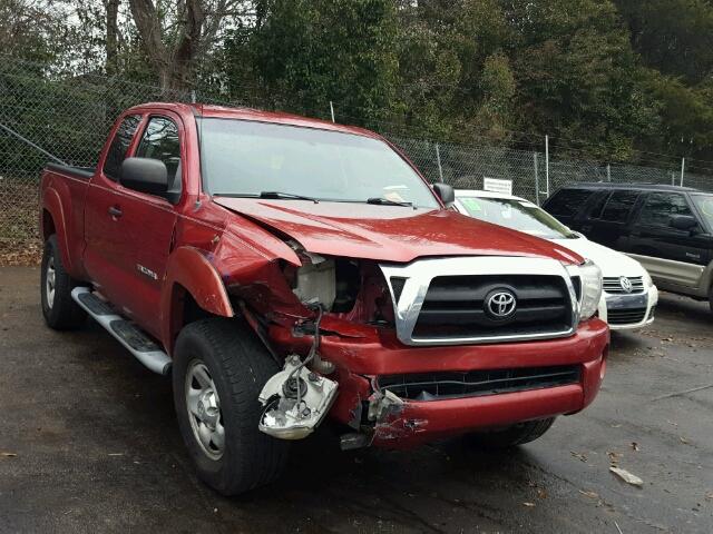 5TETU62N76Z177277 - 2006 TOYOTA TACOMA PRE RED photo 1