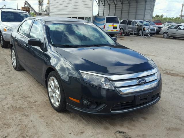 3FAHP0HAXAR108855 - 2010 FORD FUSION SE BLUE photo 1