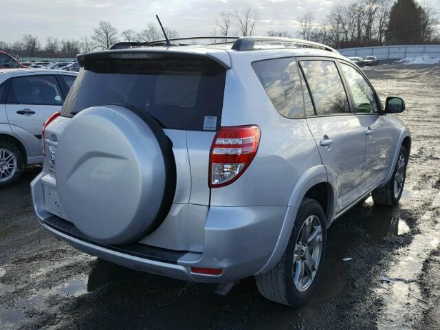 2T3WF4DV8BW068390 - 2011 TOYOTA RAV4 SPORT GRAY photo 4