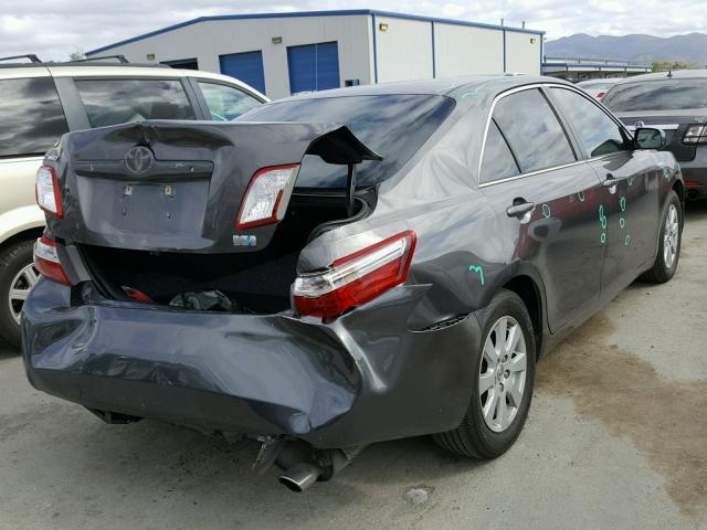 JTNBB46KX73042764 - 2007 TOYOTA CAMRY NEW GRAY photo 4