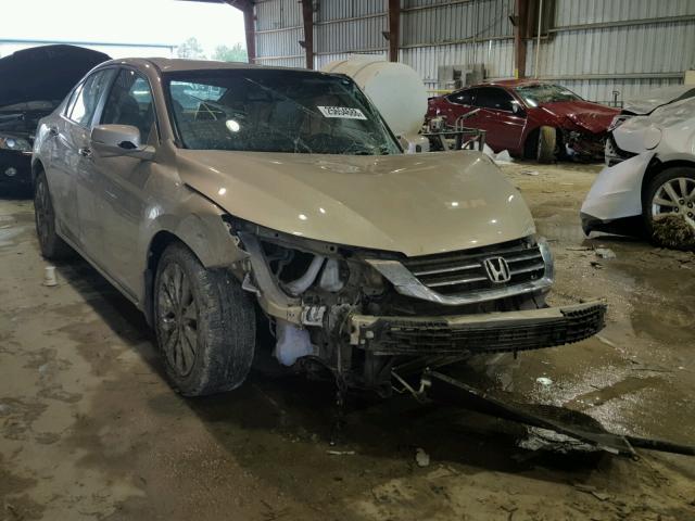 1HGCR2F85DA274257 - 2013 HONDA ACCORD EXL GOLD photo 1