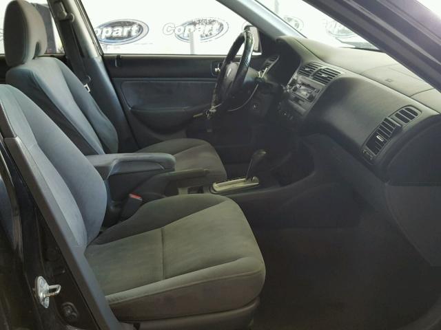 2HGES26733H556062 - 2003 HONDA CIVIC EX შავი ფოტო 5