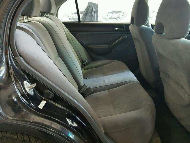 2HGES26733H556062 - 2003 HONDA CIVIC EX შავი ფოტო 6