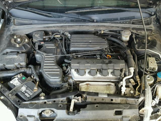 2HGES26733H556062 - 2003 HONDA CIVIC EX შავი ფოტო 7