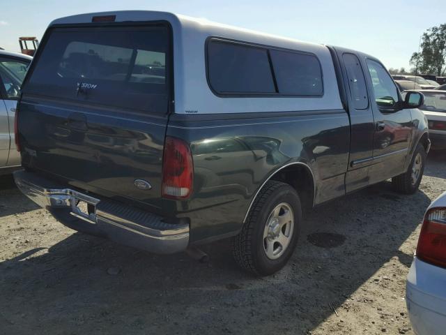 1FTZX17271NA13509 - 2001 FORD F150 GREEN photo 4