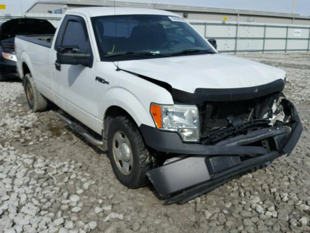 1FTRF12849KB05544 - 2009 FORD F150 WHITE photo 1