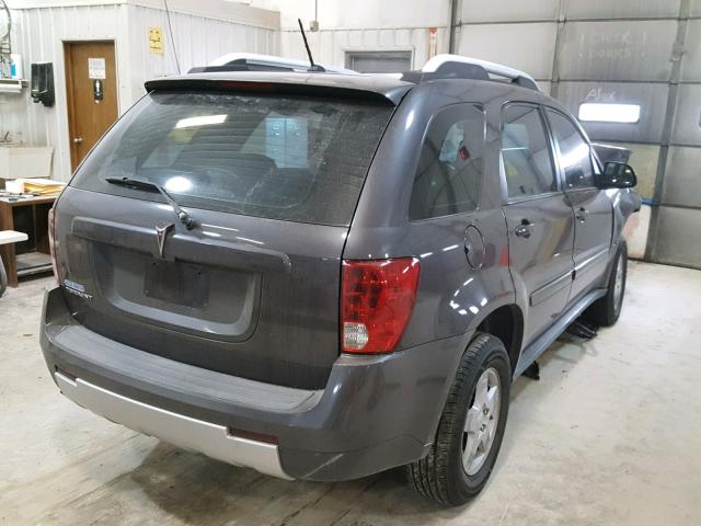 2CKDL63F376045116 - 2007 PONTIAC TORRENT CHARCOAL photo 4