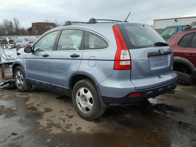 5J6RE48358L046961 - 2008 HONDA CR-V LX BLUE photo 3