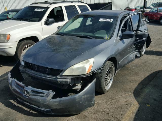 1HGCM56465A076334 - 2005 HONDA ACCORD LX CHARCOAL photo 2