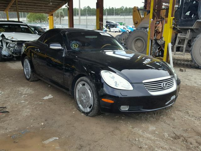 JTHFN48Y430047547 - 2003 LEXUS SC 430 BLACK photo 1