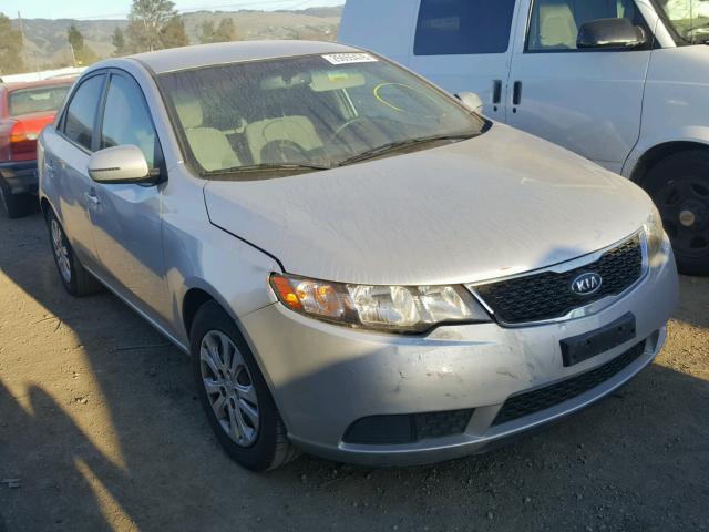 KNAFU4A22D5714997 - 2013 KIA FORTE EX SILVER photo 1