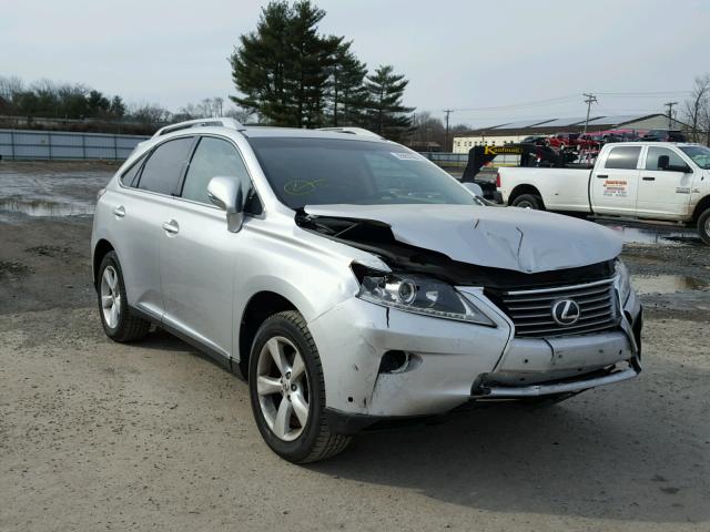 2T2BK1BA5FC305034 - 2015 LEXUS RX 350 SILVER photo 1