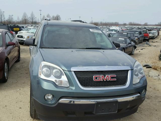 1GKER13D69J194612 - 2009 GMC ACADIA SLE GREEN photo 9