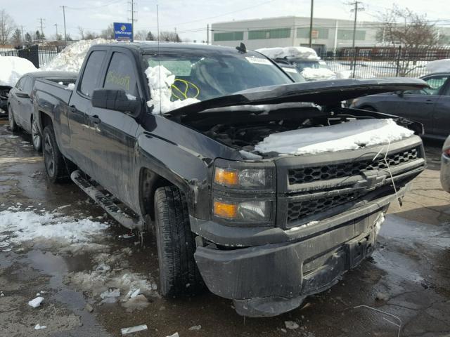 1GCRCPEH6FZ334768 - 2015 CHEVROLET SILVERADO BLACK photo 1