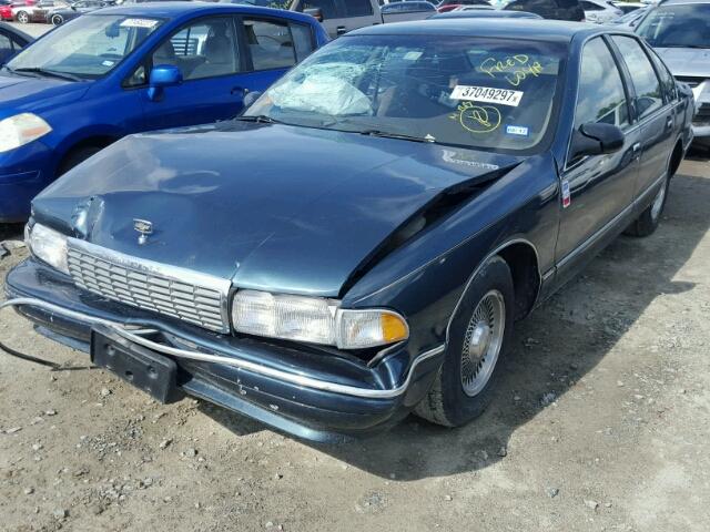 1G1BL52W5TR160222 - 1996 CHEVROLET CAPRICE CL 蓝色 照片 2