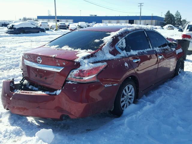 1N4AL3AP4FC455083 - 2015 NISSAN ALTIMA 2.5 RED photo 4