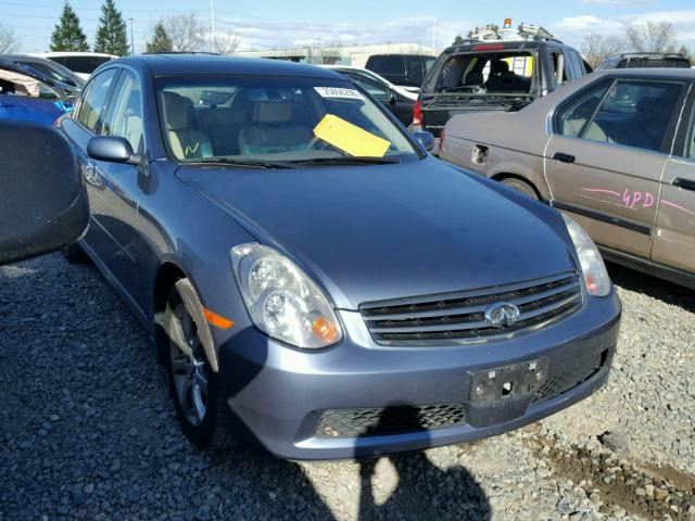 JNKCV51E56M510320 - 2006 INFINITI G35 GRAY photo 1