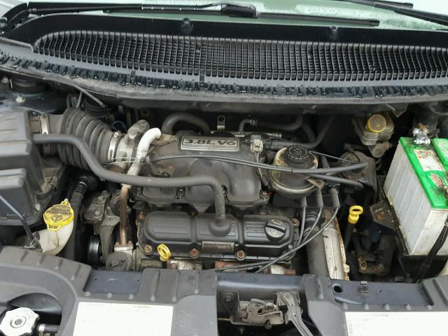 2D4GP44L47R113314 - 2007 DODGE GRAND CARA BLUE photo 7