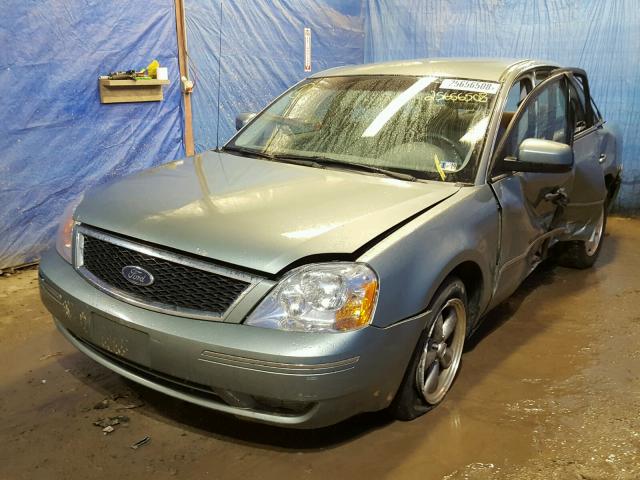 1FAFP24145G169480 - 2005 FORD FIVE HUNDR GREEN photo 2