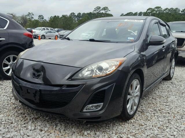 JM1BL1H65A1236203 - 2010 MAZDA 3 S CHARCOAL photo 2