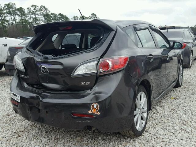 JM1BL1H65A1236203 - 2010 MAZDA 3 S CHARCOAL photo 4