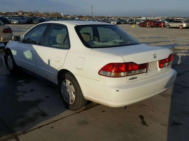 1HGCG16491A078220 - 2001 HONDA ACCORD LX WHITE photo 3