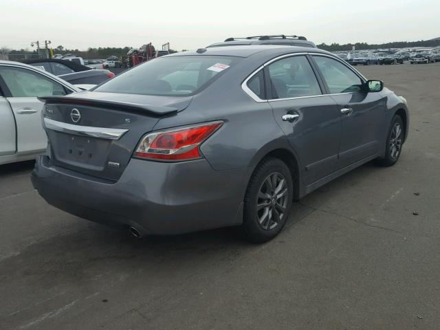 1N4AL3AP4FN902967 - 2015 NISSAN ALTIMA 2.5 GRAY photo 4