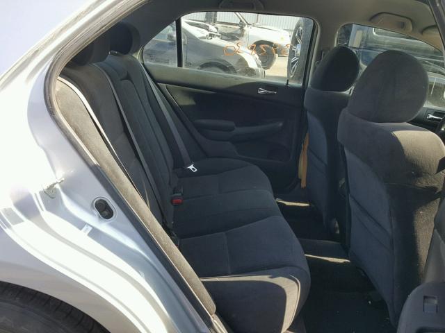 1HGCM56465A165661 - 2005 HONDA ACCORD LX SILVER photo 6