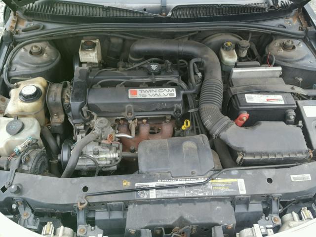 1G8ZR1273YZ134712 - 2000 SATURN SC2 GREEN photo 7