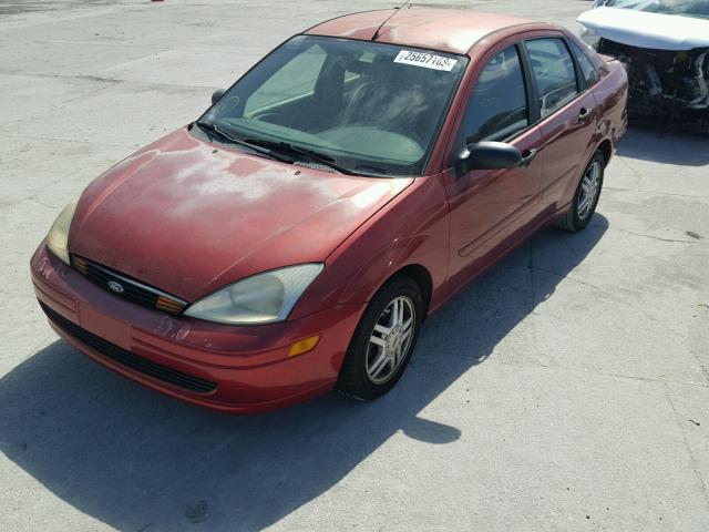 1FAFP34P02W325123 - 2002 FORD FOCUS SE MAROON photo 2