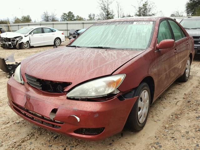 4T1BE32K72U056406 - 2002 TOYOTA CAMRY LE MAROON photo 2