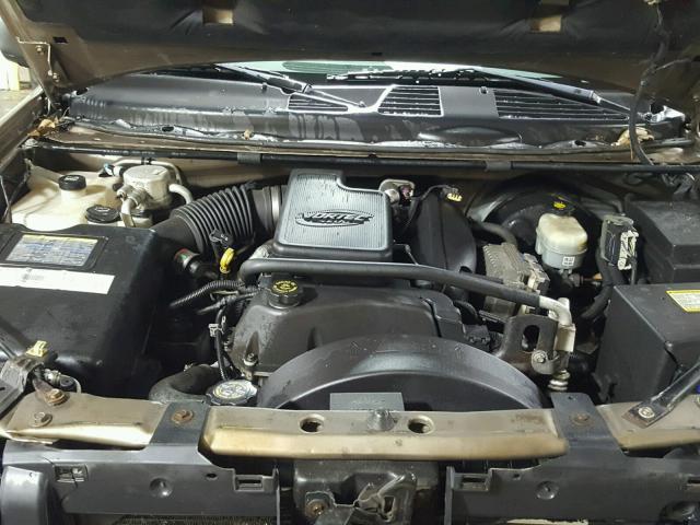 1GNES16SX26116943 - 2002 CHEVROLET TRAILBLAZE GOLD photo 7