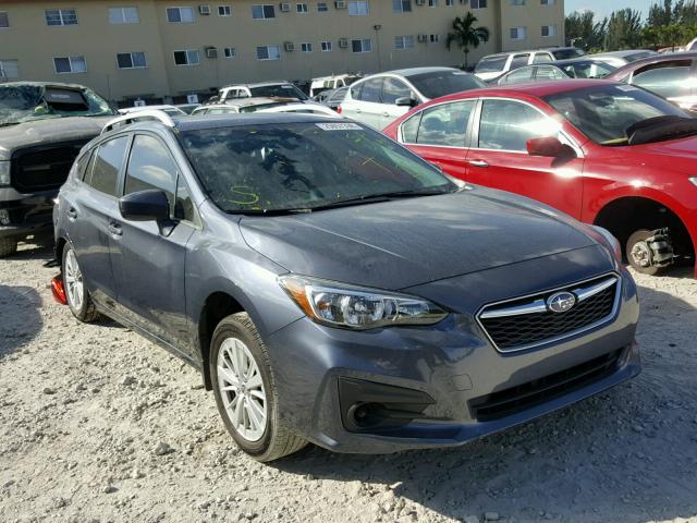 4S3GTAB61H3701847 - 2017 SUBARU IMPREZA PR GRAY photo 1