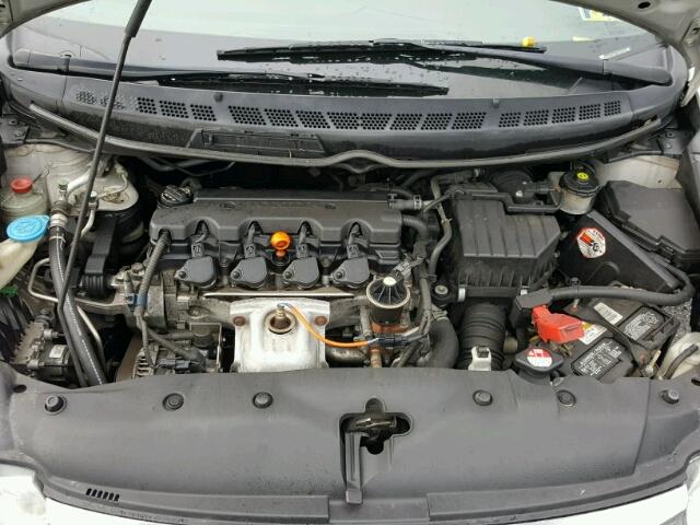 2HGFA16899H328294 - 2009 HONDA CIVIC EX ვერცხლისფერი ფოტო 7