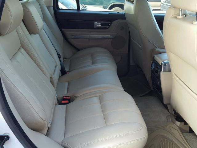 SALSK2D41DA809351 - 2013 LAND ROVER RANGE ROVE WHITE photo 6