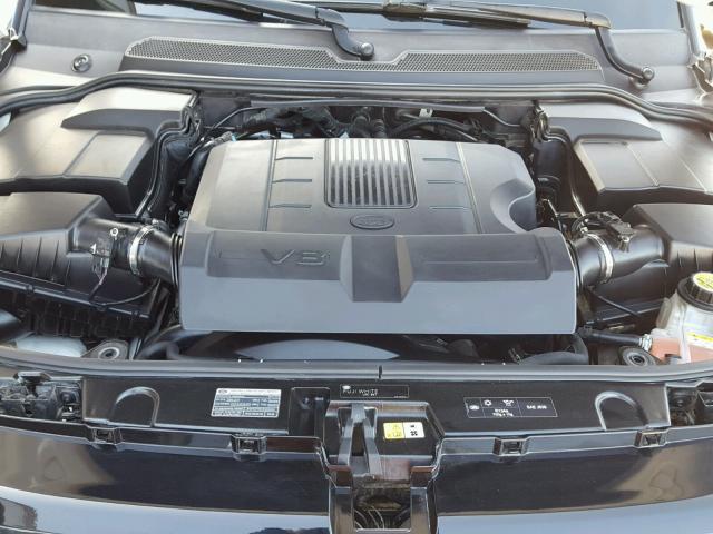 SALSK2D41DA809351 - 2013 LAND ROVER RANGE ROVE WHITE photo 7