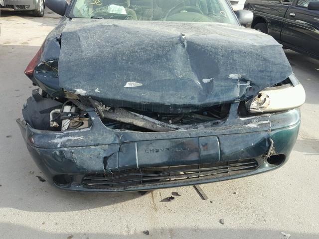 1G1ND52J516245655 - 2001 CHEVROLET MALIBU GREEN photo 9