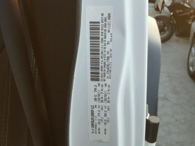 1C4HJWFG8EL173908 - 2014 JEEP WRANGLER U WHITE photo 10