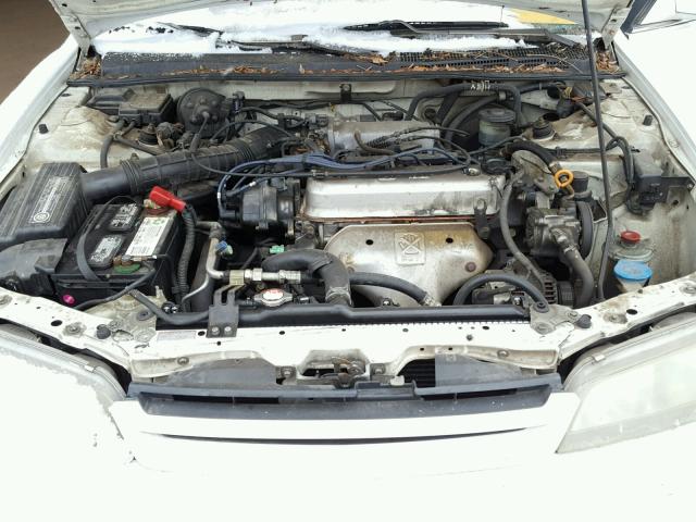 JHMCD5632SC063603 - 1995 HONDA ACCORD LX WHITE photo 7