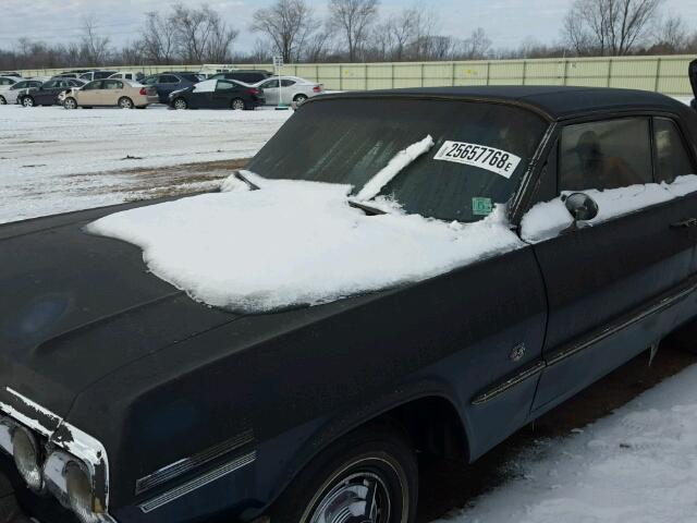 31847F204726 - 1963 CHEVROLET IMPALA BLACK photo 9