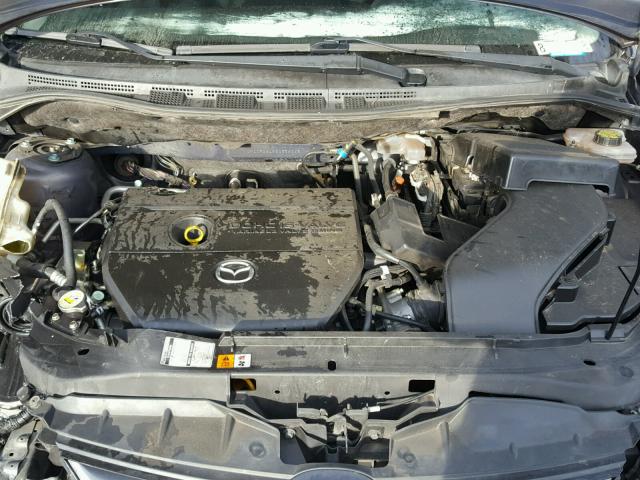 JM1CR29L990354043 - 2009 MAZDA 5 GRAY photo 7